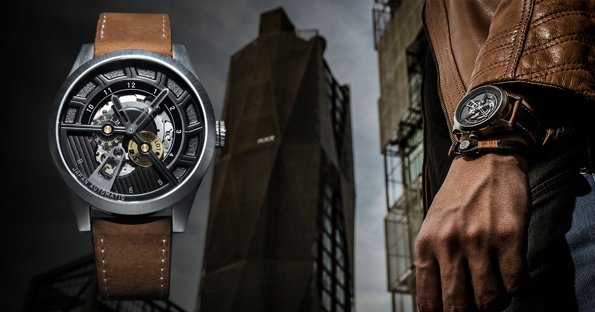 Retrofuturistic Mechanical Watch Under 200 Indiegogo