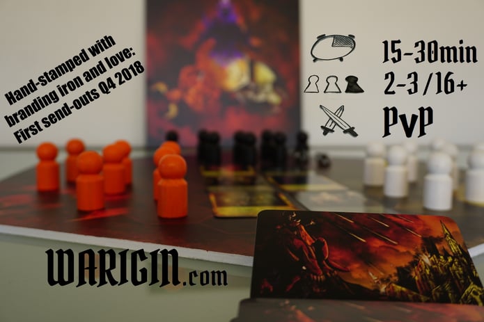 WARIGIN A Rapid PVP Board Game For 2 3 Tacticians Indiegogo