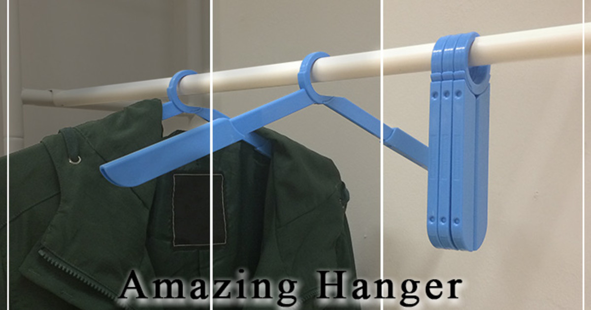 Amazing Hanger foldable,strong,durable,elegant Indiegogo
