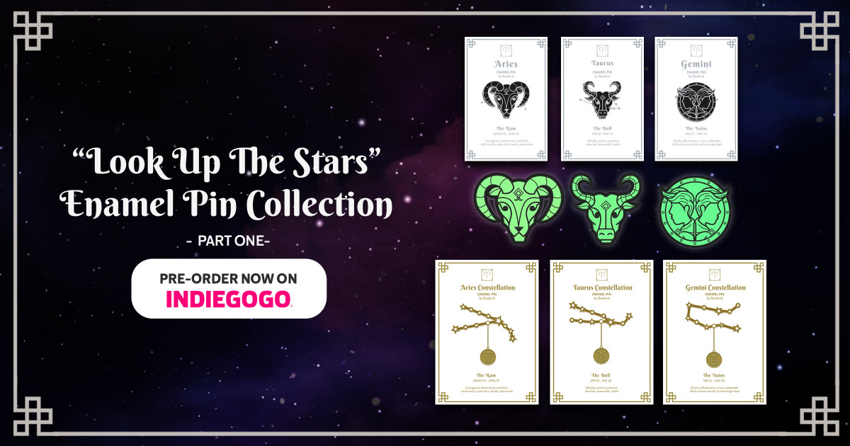 Zodiac Star Signs Enamel Pin Series 1 Indiegogo Zodiac Star Signs Enamel Pin Series 1 Indiegogo