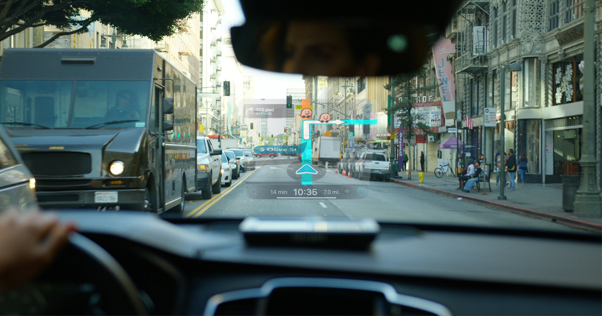 EyeDrive The First Holographic Car Assistant Indiegogo