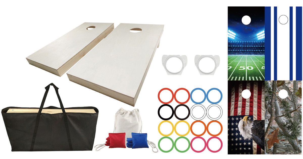 Show any images on cornhole and remove in seconds indiegogo