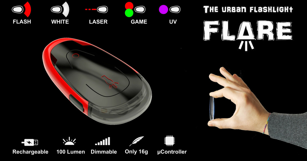 FLARE The Urban Flashlight Indiegogo