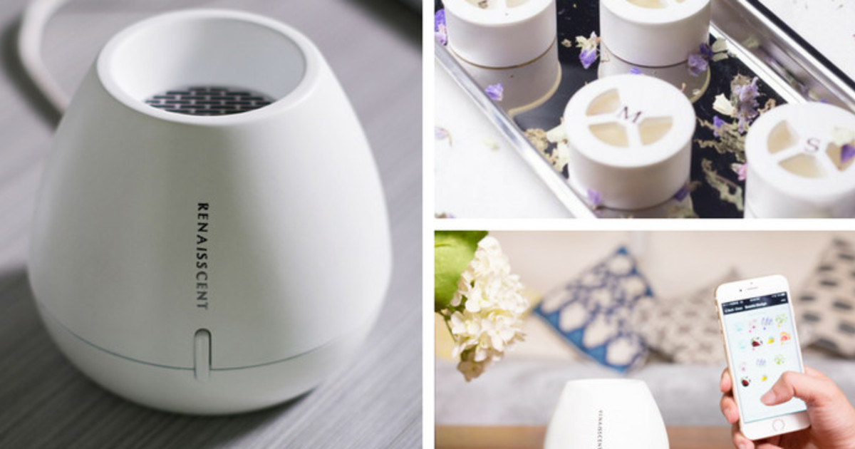 The smartest and waterless fragrance diffuser Indiegogo