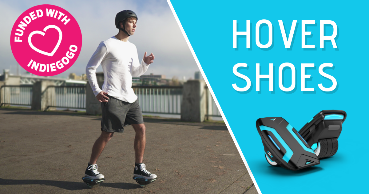 ZUUM Portable Electric Hover Shoes & ESkates Indiegogo