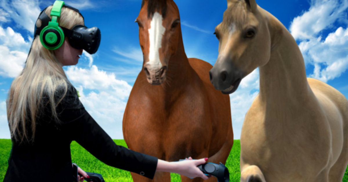 a virtual horse game avh