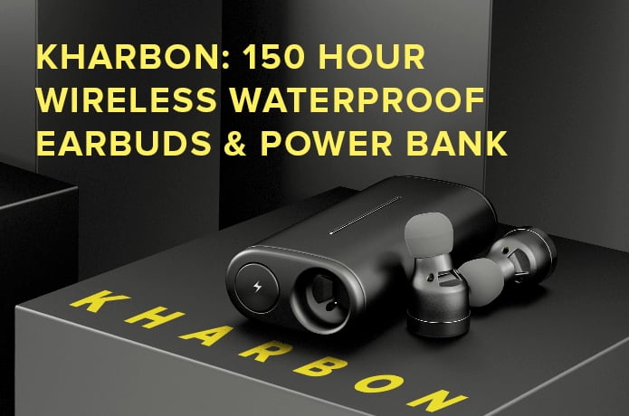 kharbon-the-longest-lasting-ip67-wireless-earbuds-indiegogo