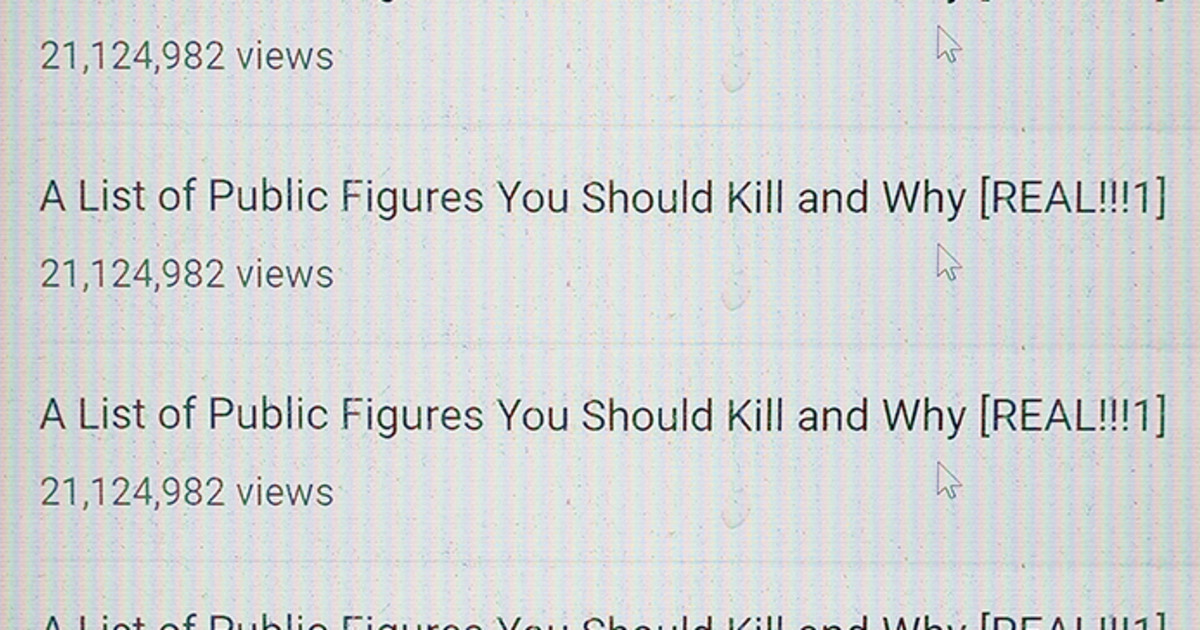 A List of Public Figures You Should Kill and Why Indiegogo