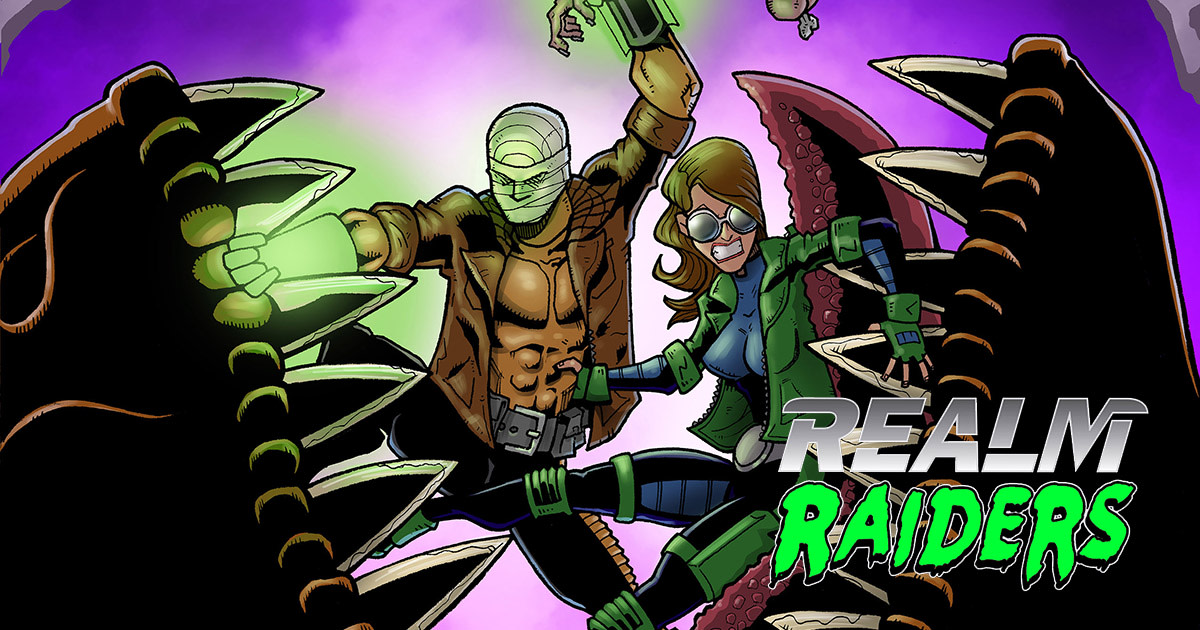 Realm raiders a comic book for all ages indiegogo