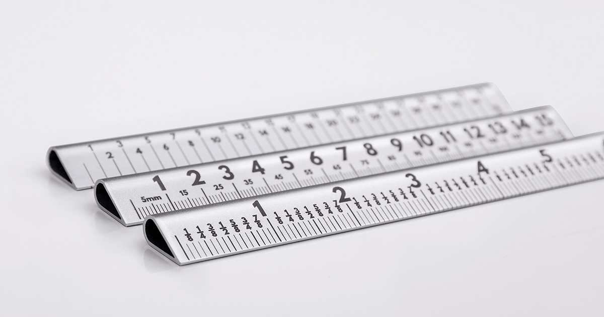45 degree ruler