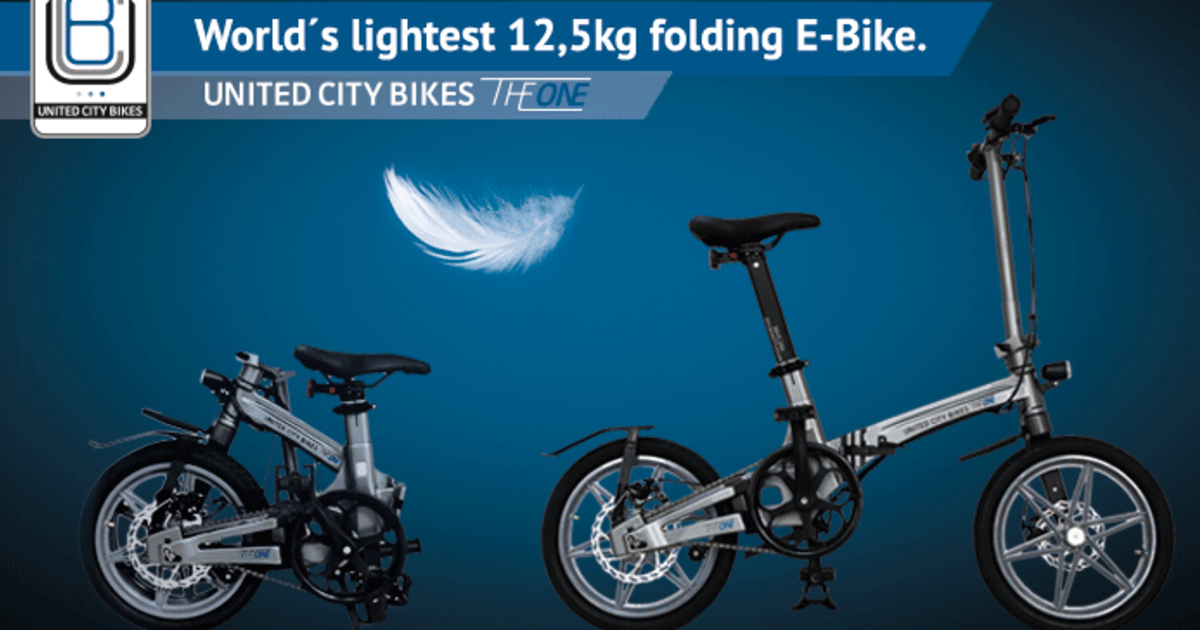 the lightest folding bike