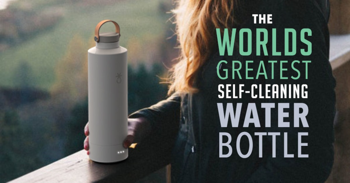 The Luma Bottle A Self Cleaning Water Bottle Indiegogo 5917