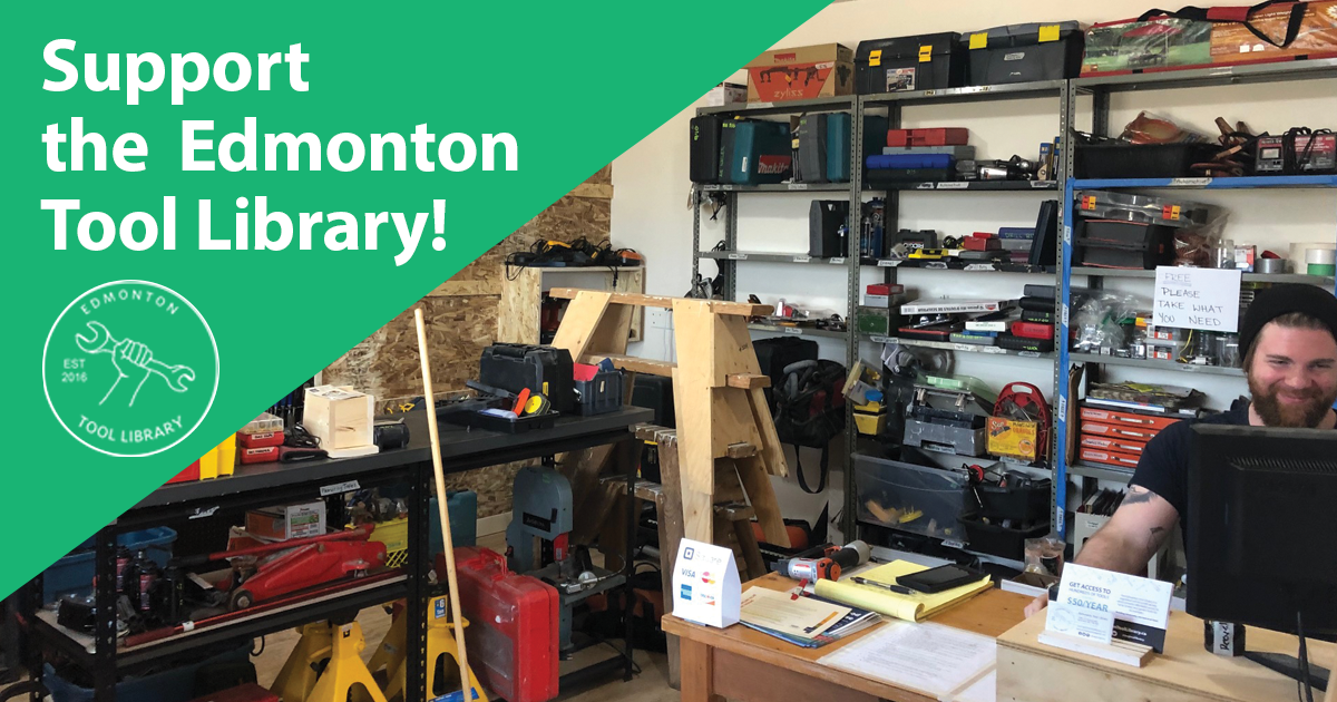 Support the Edmonton Tool Library! Indiegogo