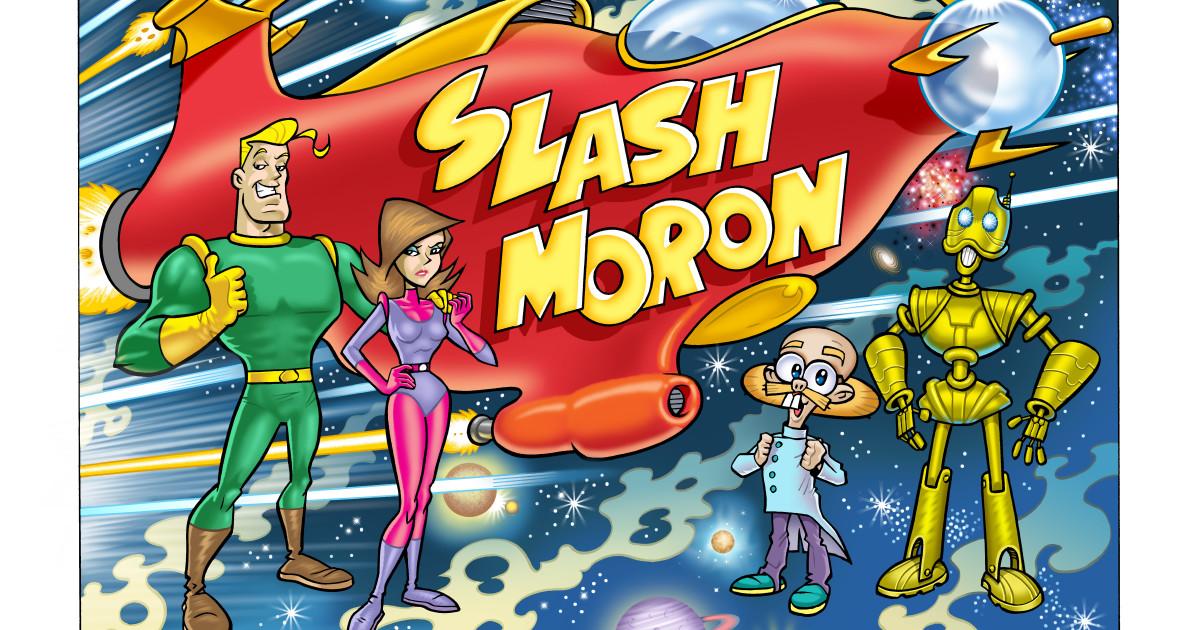 Slash Moron Limited Edition Graphic Novel | Indiegogo