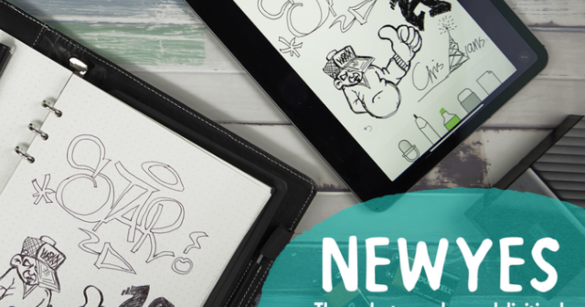 Newyes: The Coolest Paperless&Digital Notebook Set | Indiegogo