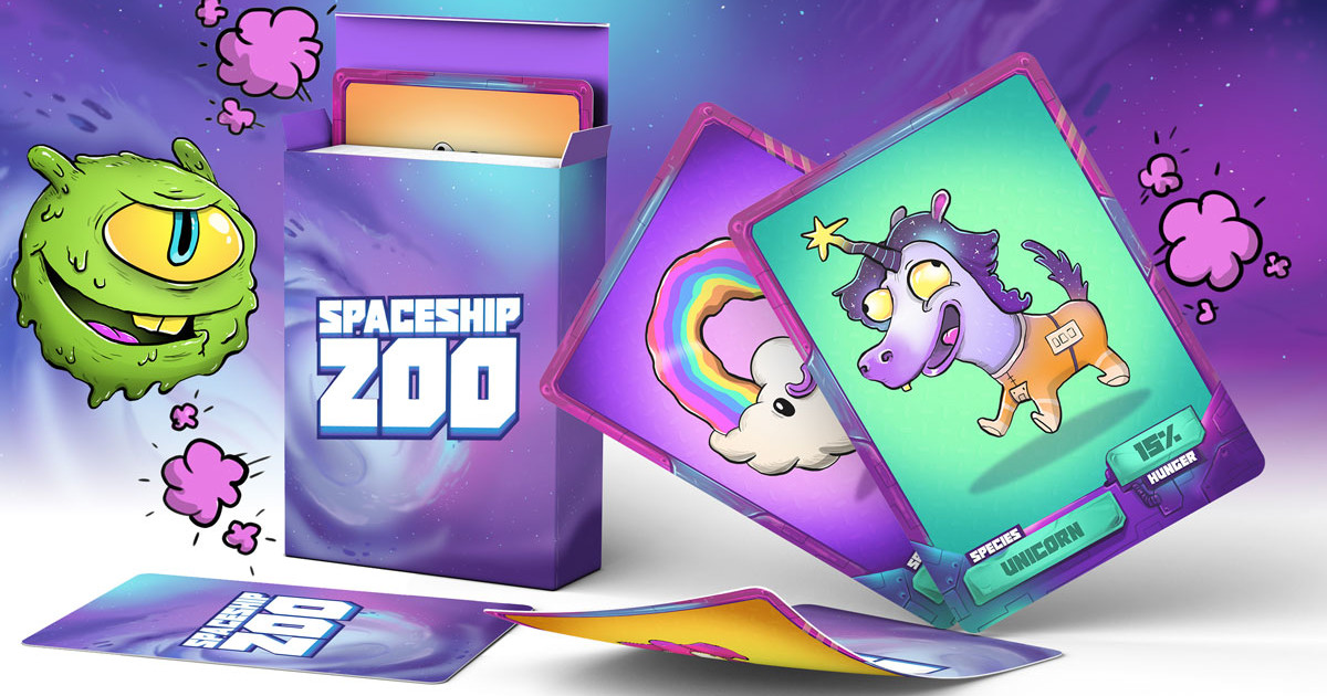 Spaceship Zoo A Creature Stacking Card Game Indiegogo