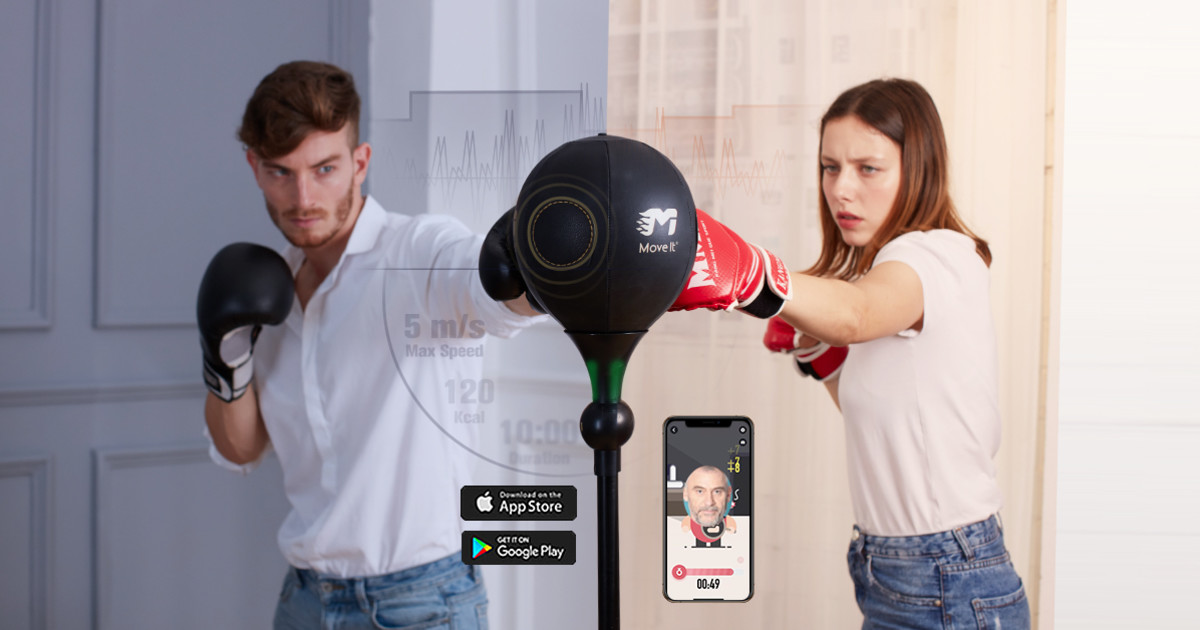 MoveItSpeed World's 1st Smart Boxing Reflex Bag Indiegogo