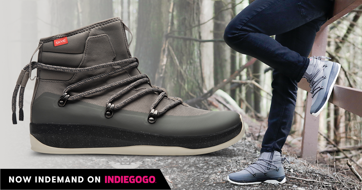 SKYE Footwear The Ultimate SneakerBoot Hybrid Indiegogo