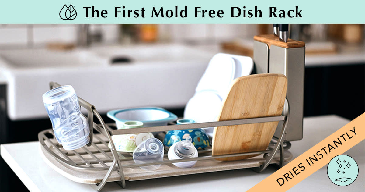 MoldFree Dish Rack & Pad that Dries Instantly Indiegogo