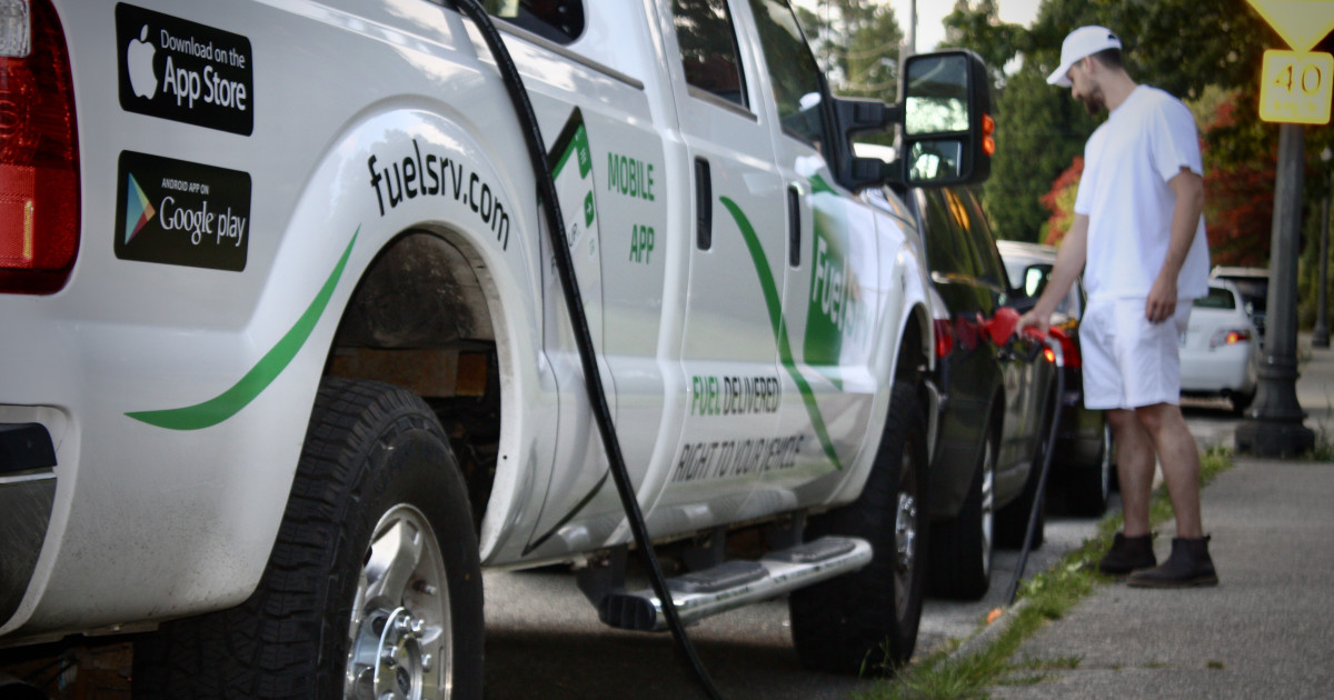 FuelSrv Fuel delivered to your car Indiegogo