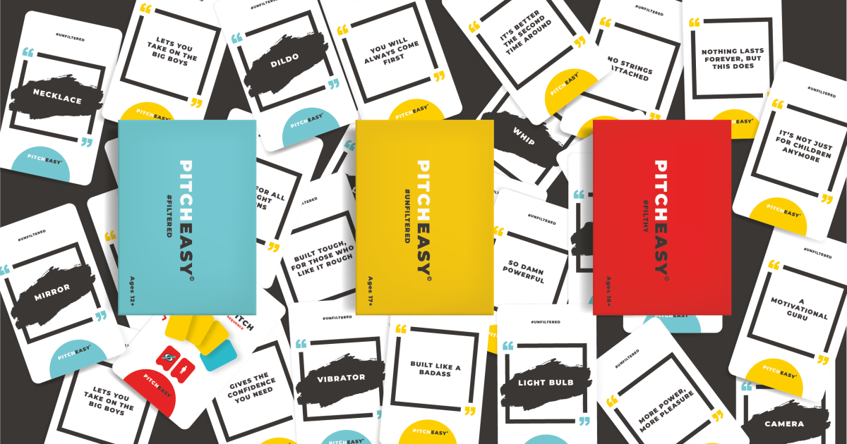 PitchEasy The Creative Card Game for Ideas Indiegogo
