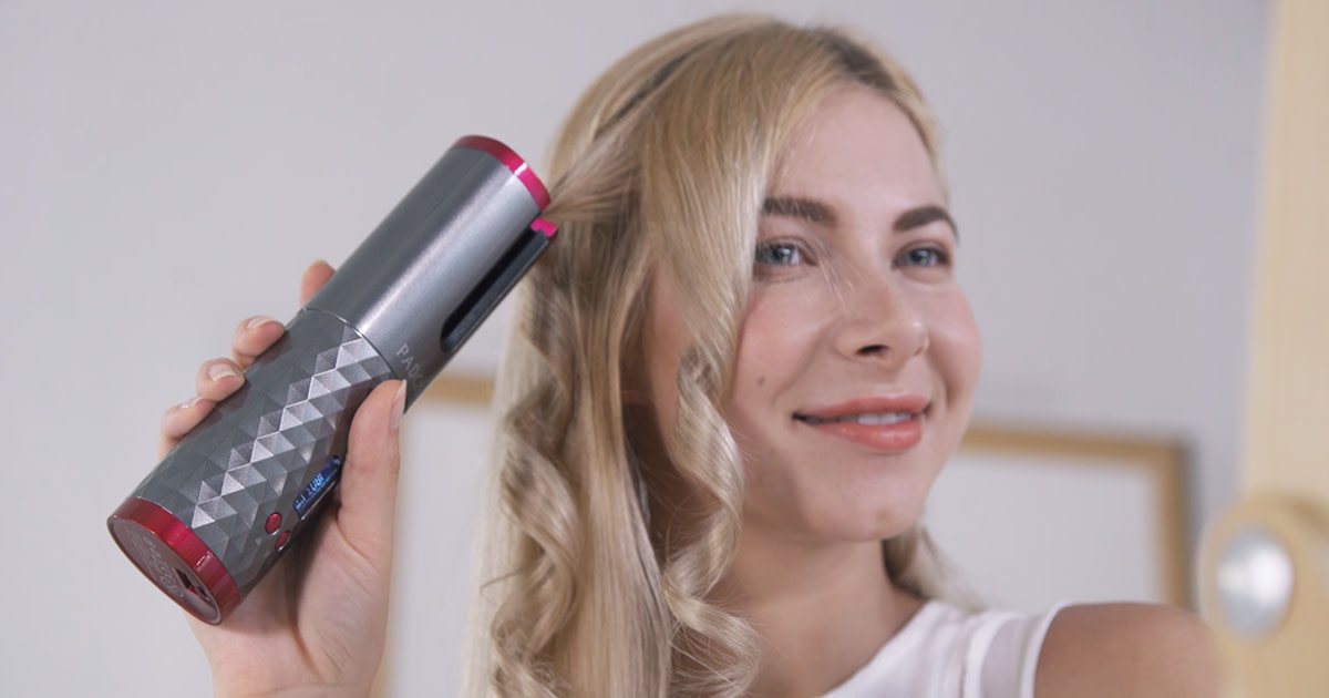 Cordless Automatic Hair Curler Indiegogo 