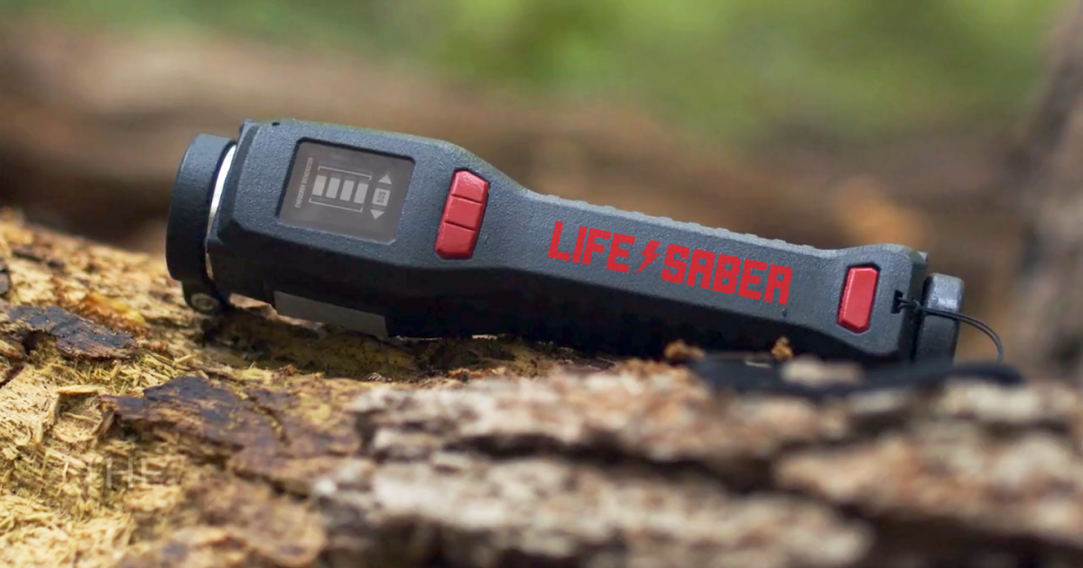 LIFESABER: Power Supply For Wilderness Survival