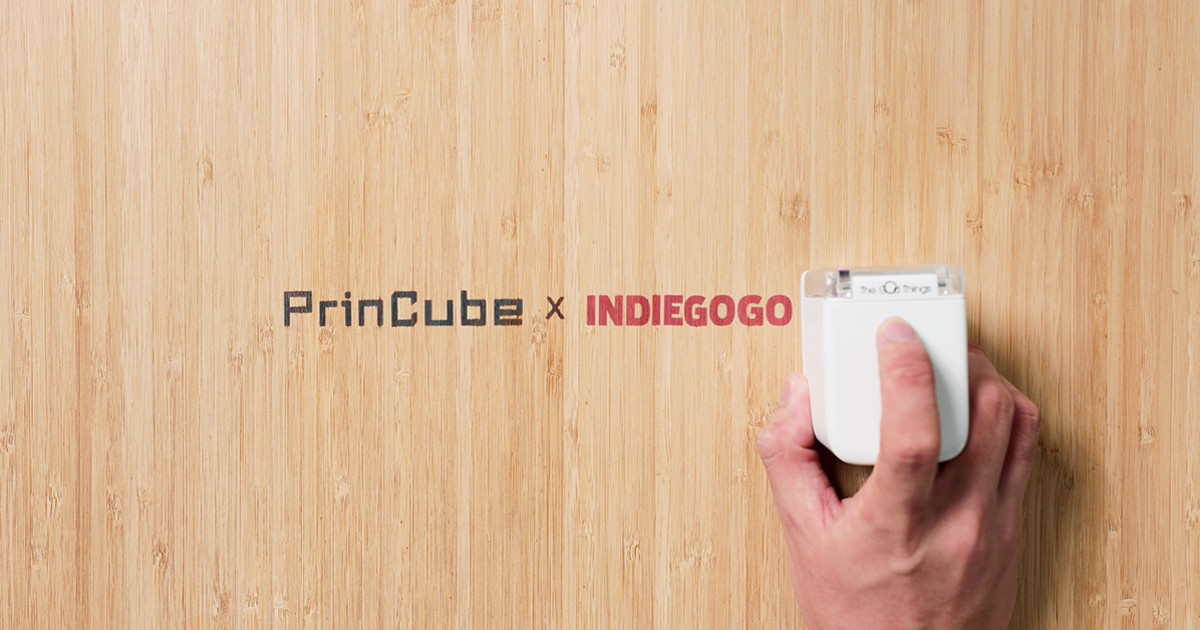 PrinCube-The World's Smallest Mobile Color Printer | Indiegogo