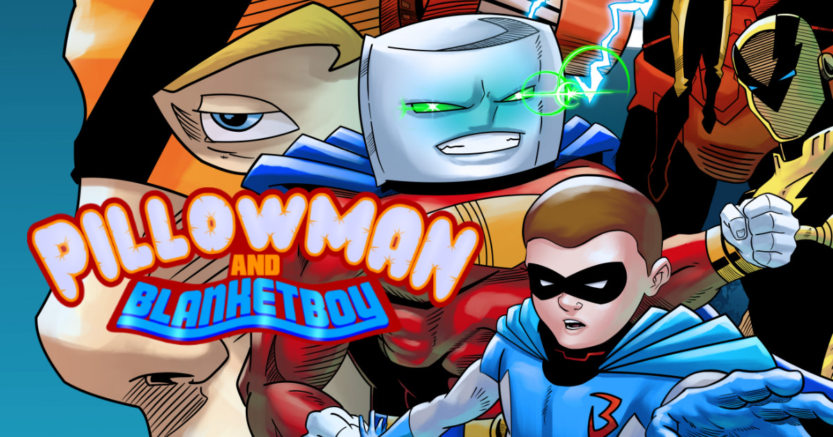 PILLOWMAN AND BLANKETBOY MAXIMUM VELOCITY REDUX Indiegogo