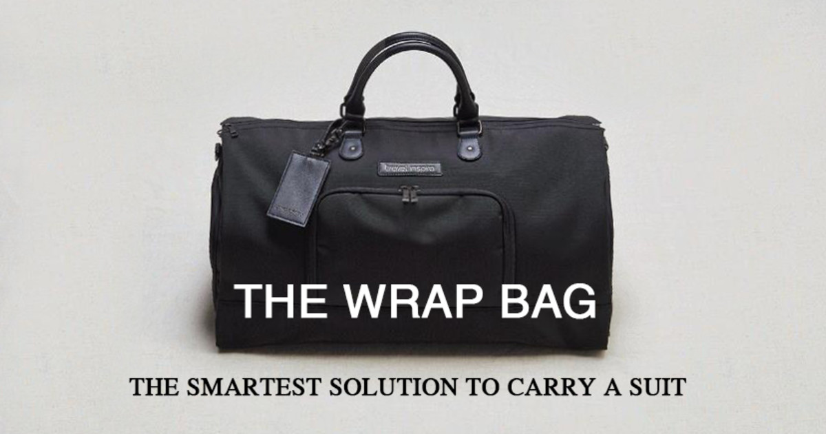 The Wrap Bag The Most Functional Garment Bag Indiegogo