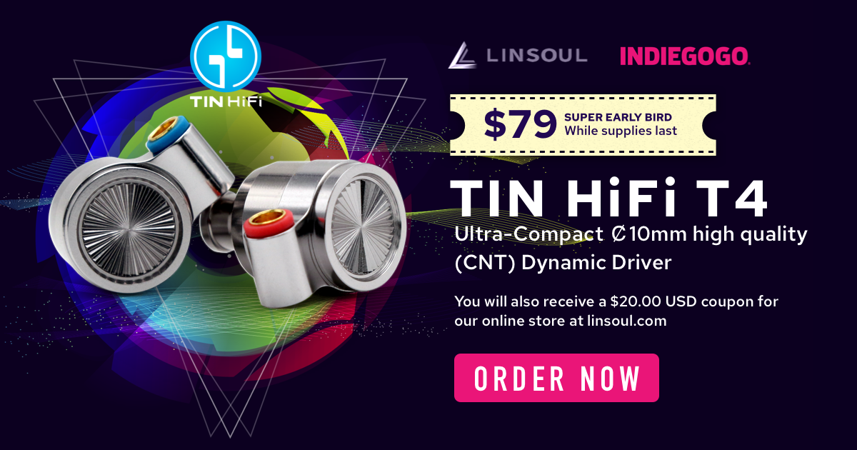 TIN HIFI T4 In Ear Monitor Earphones Indiegogo