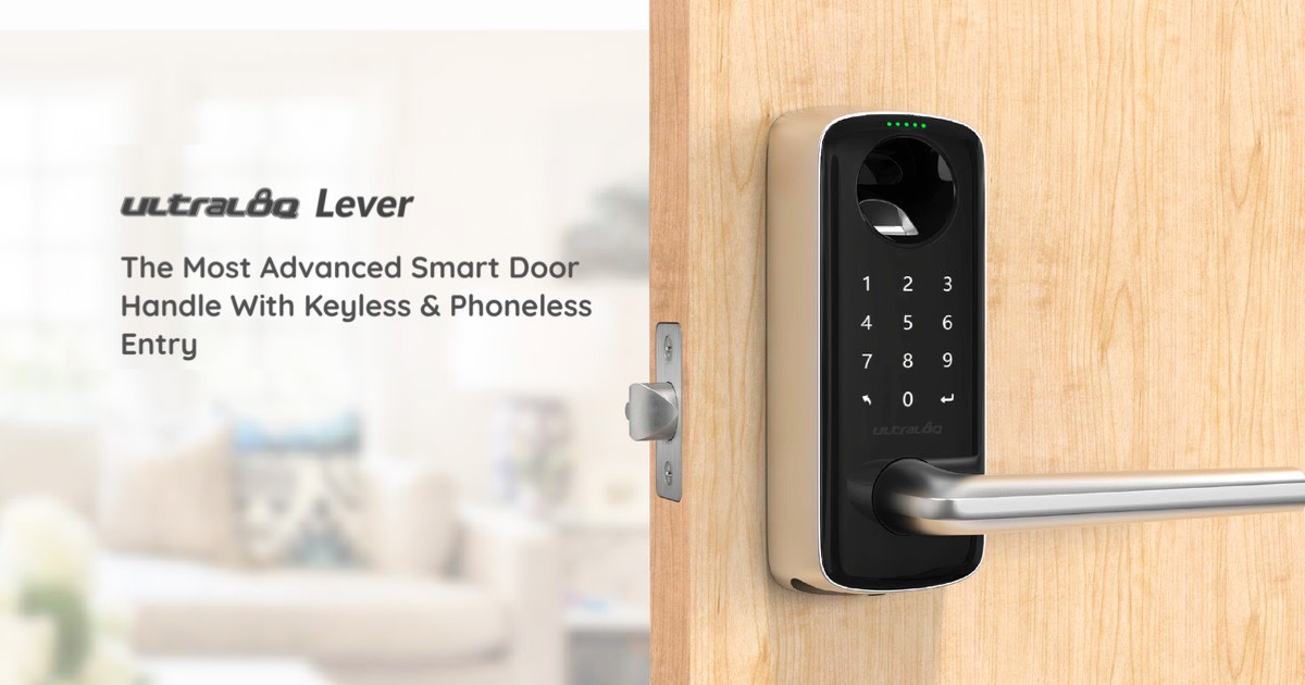 Ultraloq Lever Ultimate 4 In 1 Smart Door Handle Indiegogo