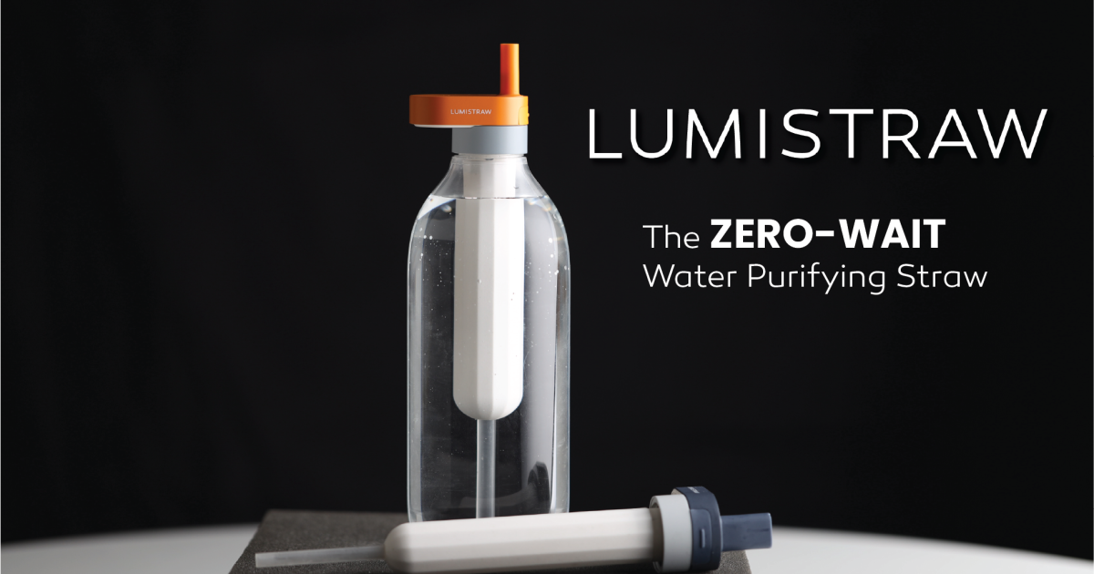 LUMISTRAW Instant Water Purification Straw Indiegogo