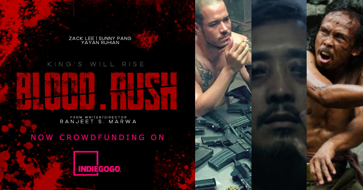 BLOOD RUSH Zack Lee ActionThriller Movie Indiegogo