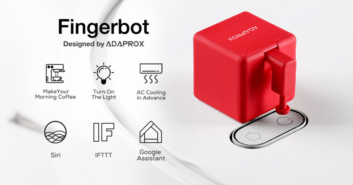 Fingerbot, Control All Devices via Voice or App | Indiegogo