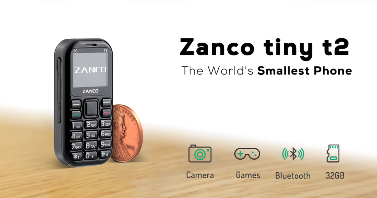 Zanco tiny t2, The World's Smallest Phone | Indiegogo