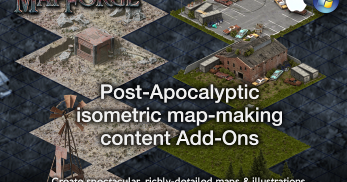 post apocalyptic ttrpg map