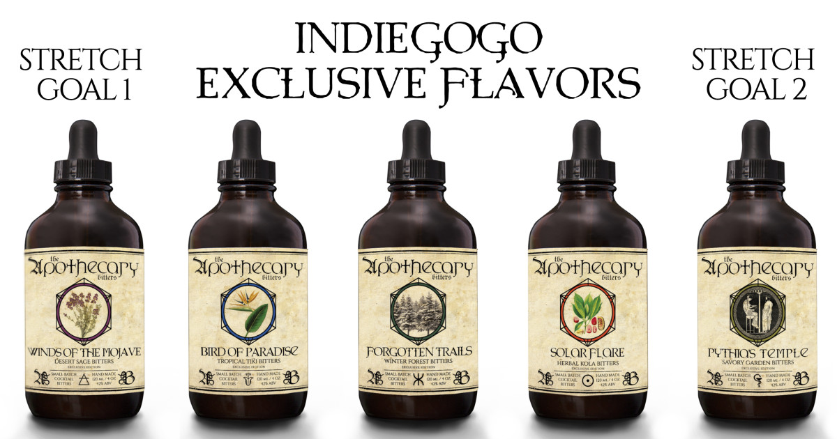 The Apothecary Bitters Company Exclusive Flavors Indiegogo