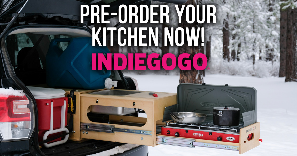Nomad Kitchen The Best Mobile Camp Kitchen Indiegogo