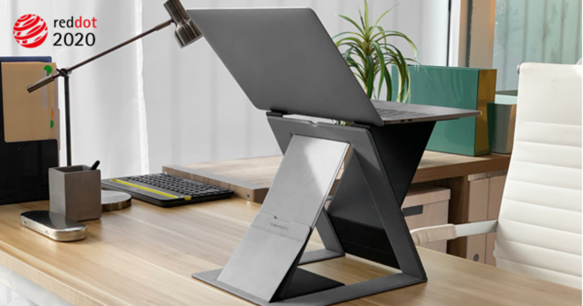 Moft Z The 4 In 1 Invisible Sit Stand Laptop Desk Indiegogo