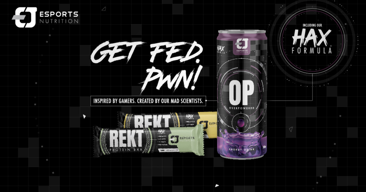 Esports Nutrition: Nutritional Products for Gamers | Indiegogo