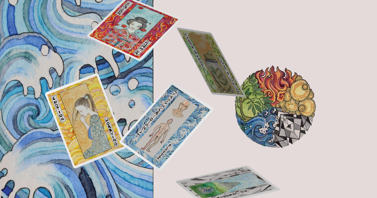 5 elements card game Indiegogo