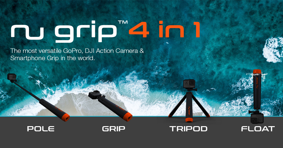 Nu Grip 4 in 1 The World's First Floating Tripod Indiegogo