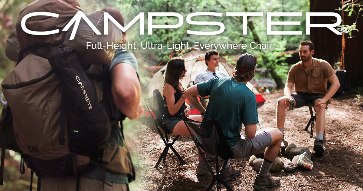 Campster: Full-Height Ultra-Light Everywhere Chair