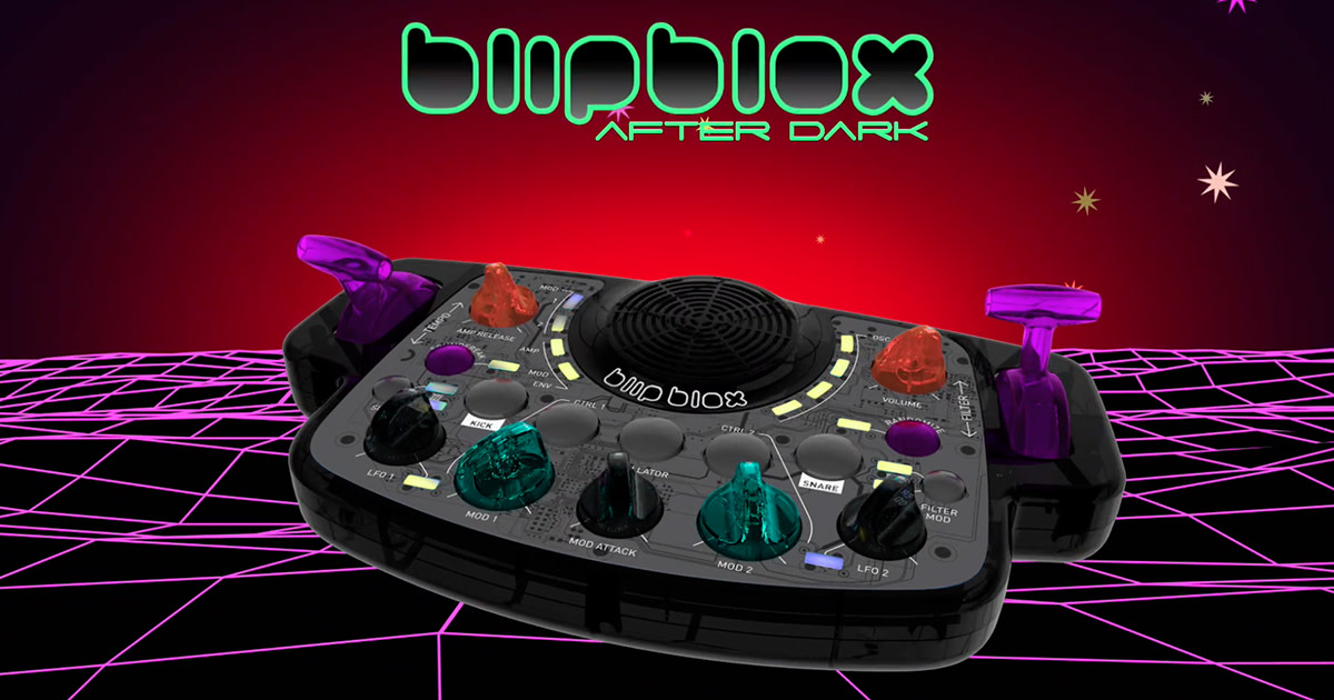 Blipblox After Dark Synthesizer Indiegogo