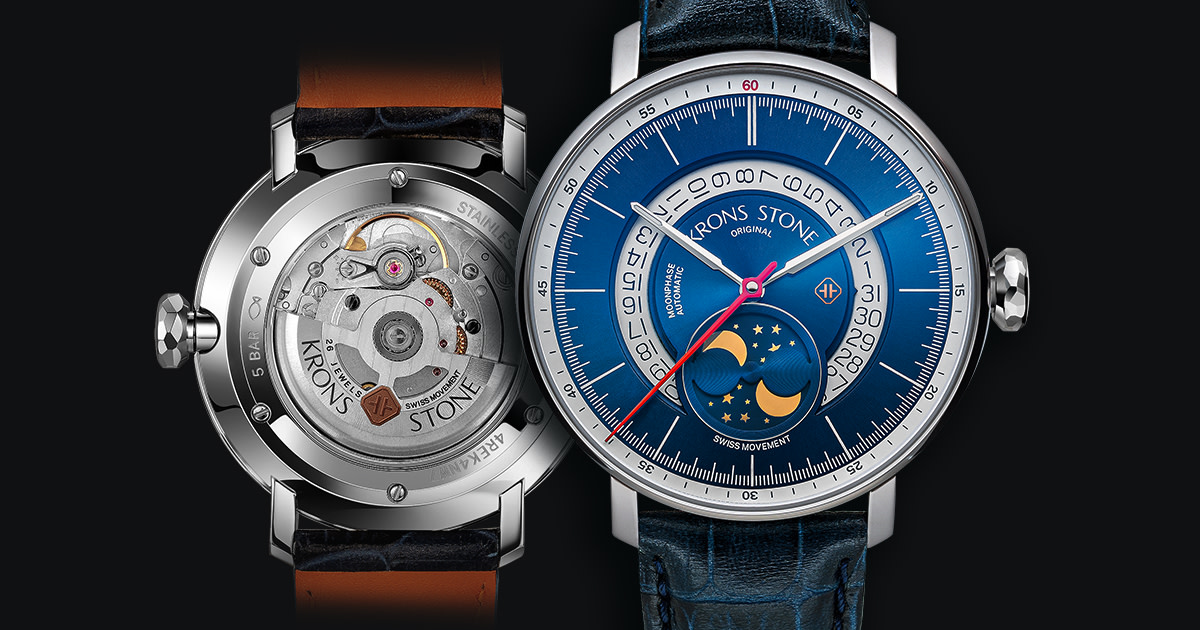 A Double Moonphase Mechanical Watch | Indiegogo