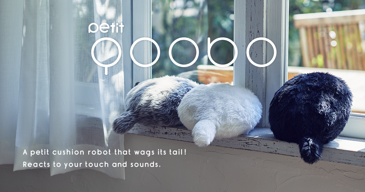 Petit Qoobo: A Small Cushion With a Wagging Tail