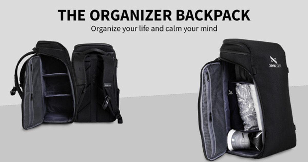 The Organizer Backpack is a stressfree experience Indiegogo