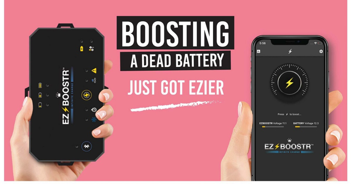 No more dead battery with EZBOOSTR | Indiegogo