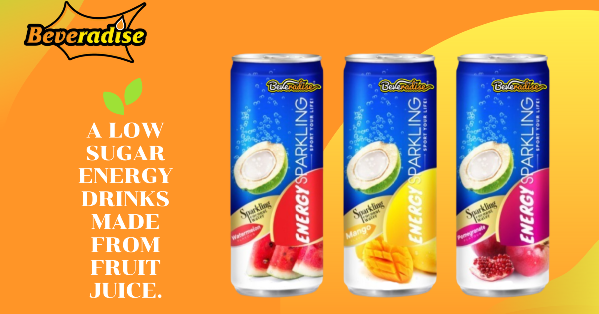 BEVERADISE ENERGY DRINKS MADE FROM FRUIT JUICE Indiegogo